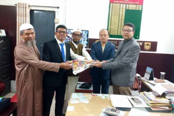 কলারোয়া সরকারি কলেজে নবাগত প্রভাষকগণের যোগদান এবং বিদায়ী প্রভাষকদের বিদায়